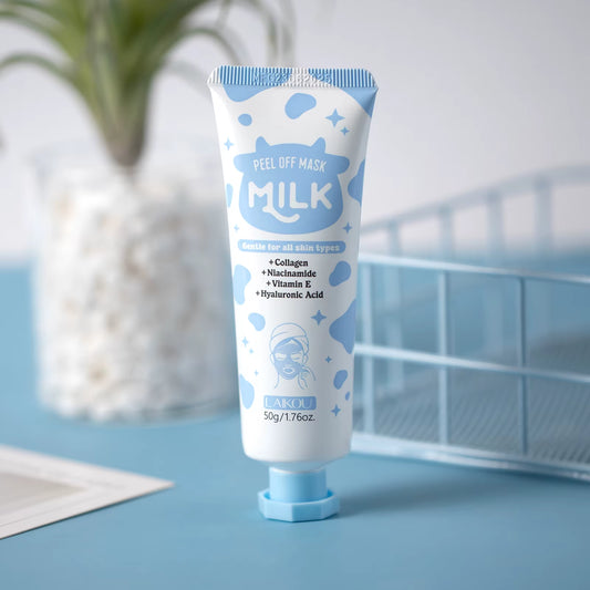 Milk Peel-Off Mask for Facial Treatment Deep Cleansing Blackhead Removal Pore Tightening Brightening