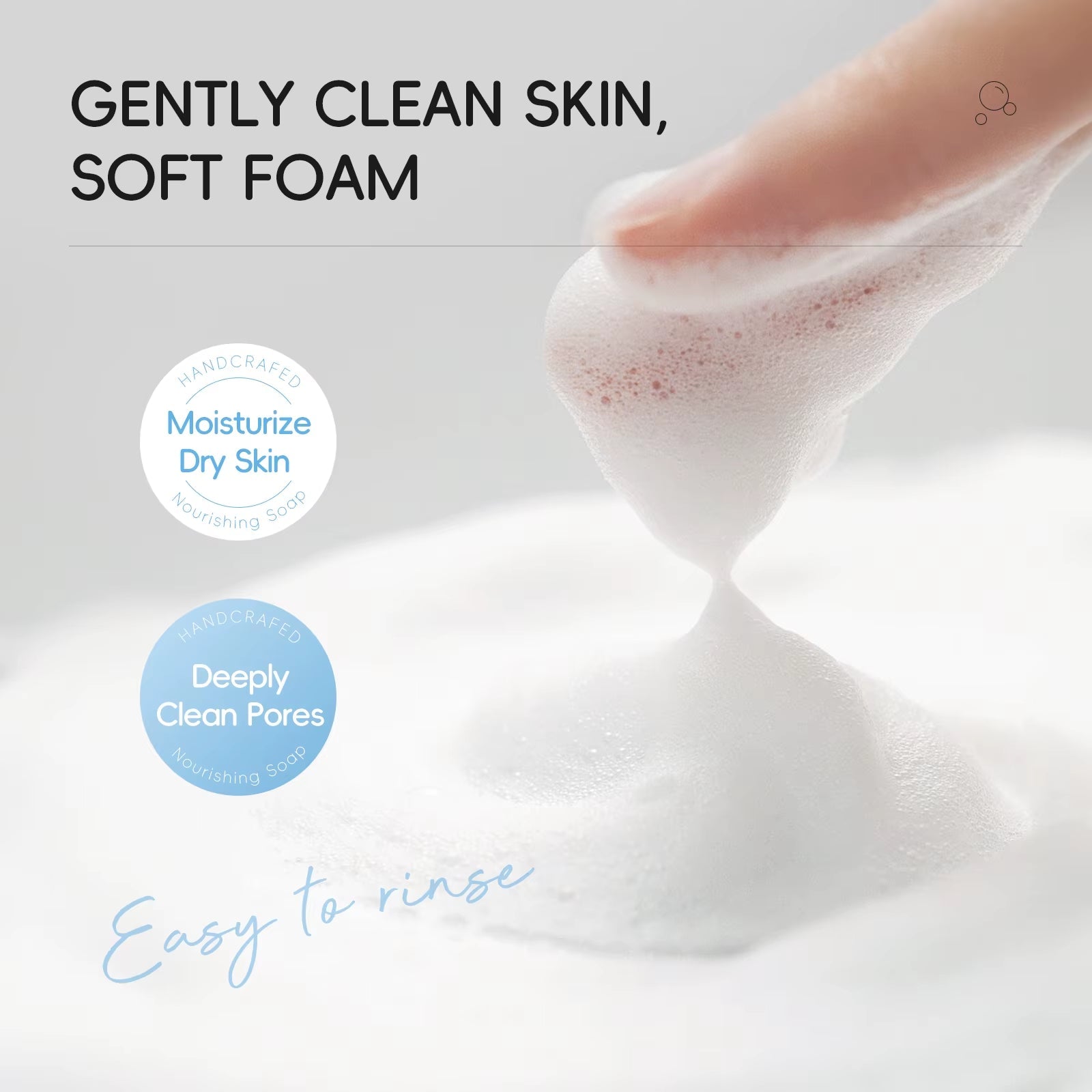 Milk Gentle Soap - Milk GlowMilk GlowMilk Glow110G Milk Nourishing Soap Gentle Cleanser Non - Drying Formula for Soft and Smooth Skin