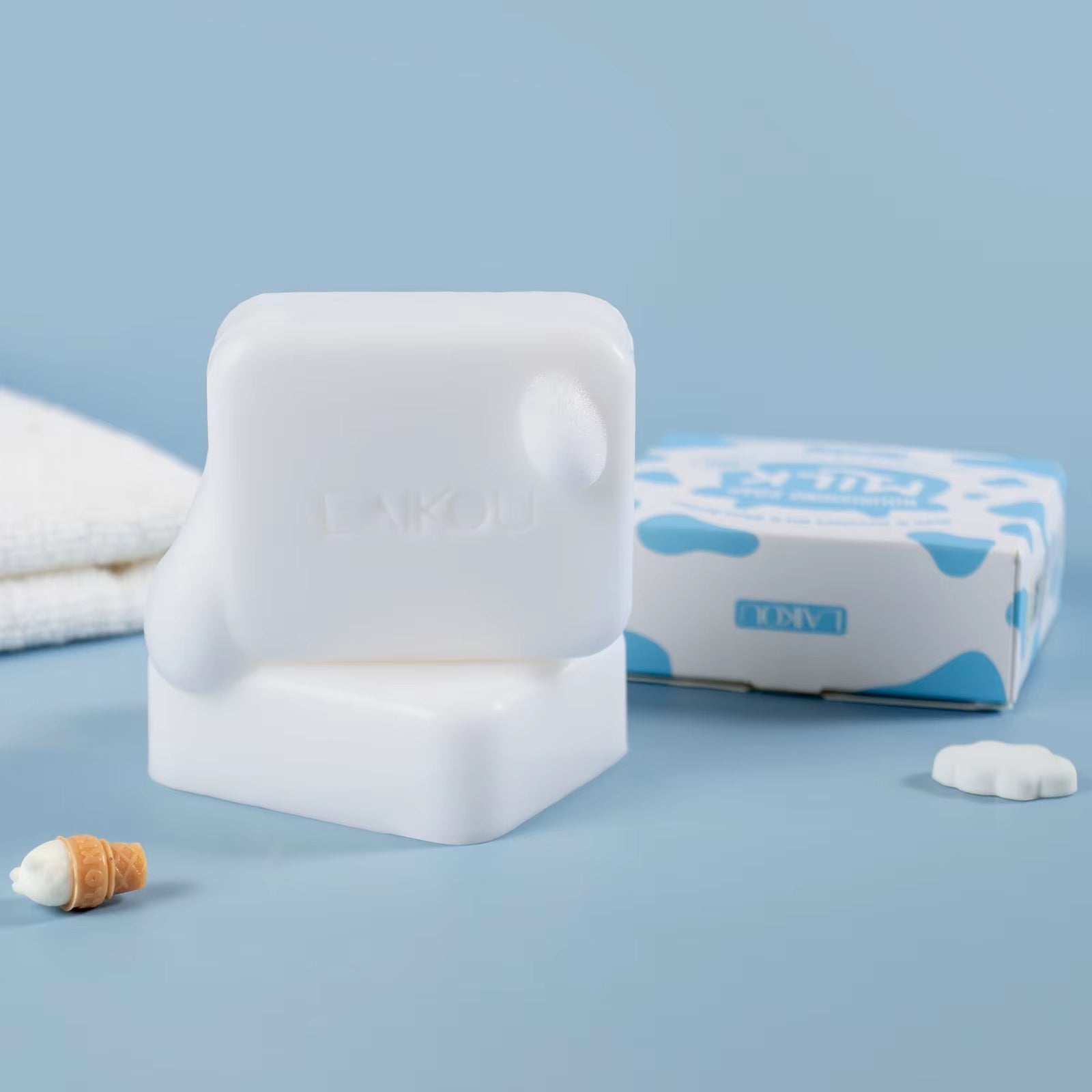 Milk Gentle Soap - Milk GlowMilk GlowMilk Glow110G Milk Nourishing Soap Gentle Cleanser Non - Drying Formula for Soft and Smooth Skin