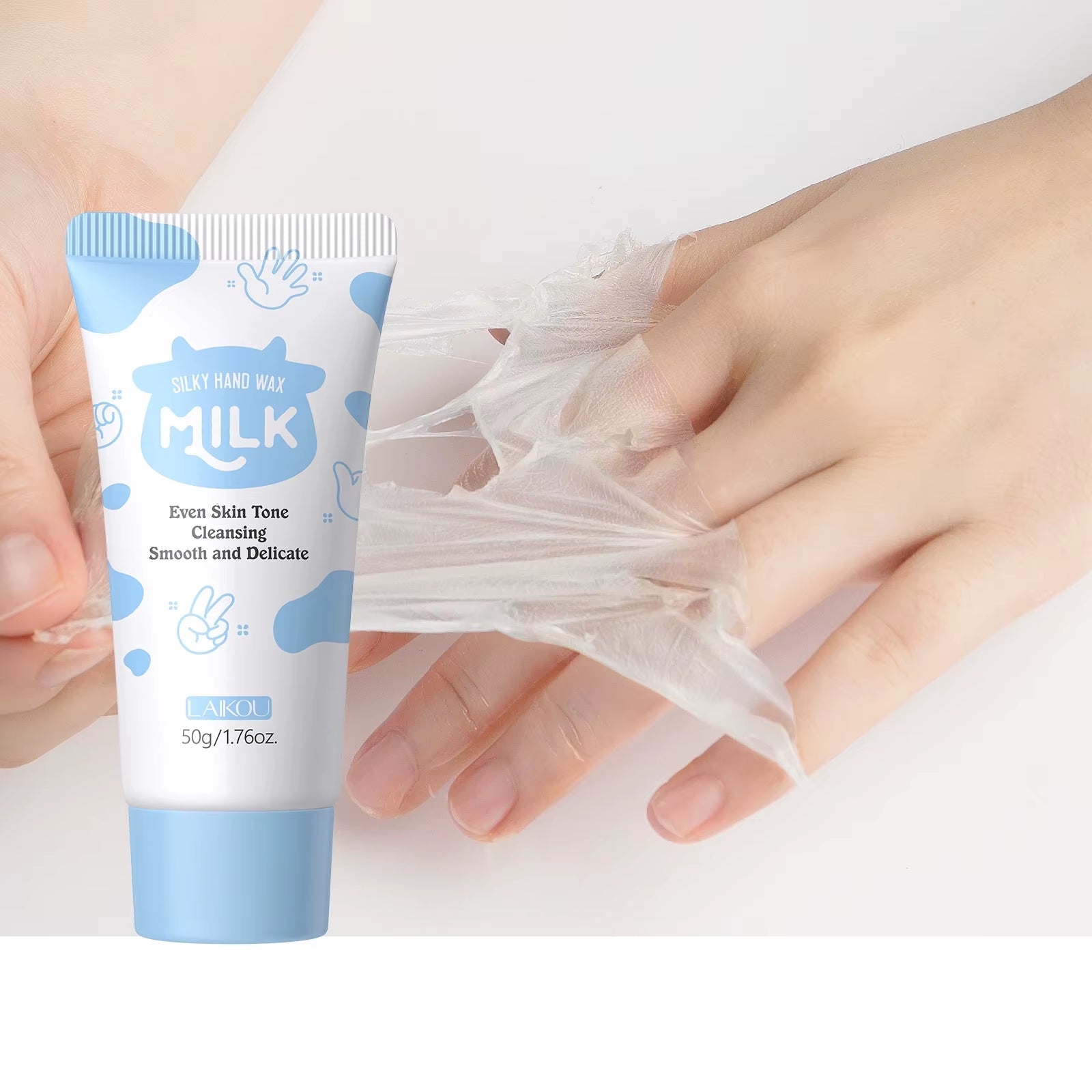Milk Silky Hand Wax - Milk GlowMilk GlowMilk GlowMile Silly Hand Wax - Deep Cleansing & Tone - Evening Hand Treatment 50G