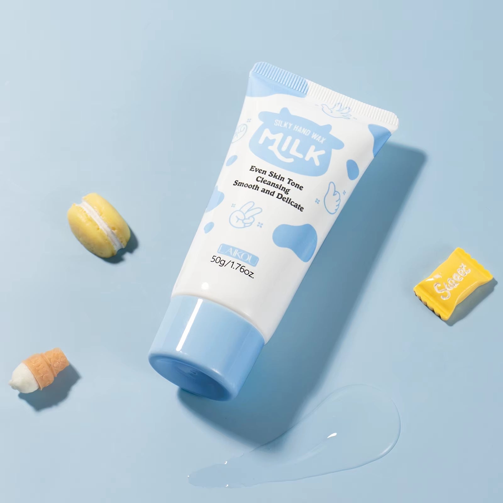 Milk Silky Hand Wax - Milk GlowMilk GlowMilk GlowMile Silly Hand Wax - Deep Cleansing & Tone - Evening Hand Treatment 50G